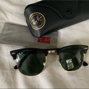 Ray Ban Clubmaster Sunglasses (Perfect Condition)